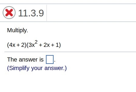 Im a bit stuck on this question. Im fine when I need to simplify, but I guess its-example-1