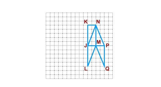 Identify the mapping PQM to JLM glide relection translation reflection rotation-example-1