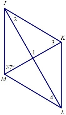 Analyze the diagram below and complete the instructions that follow. Given that JKLM-example-1