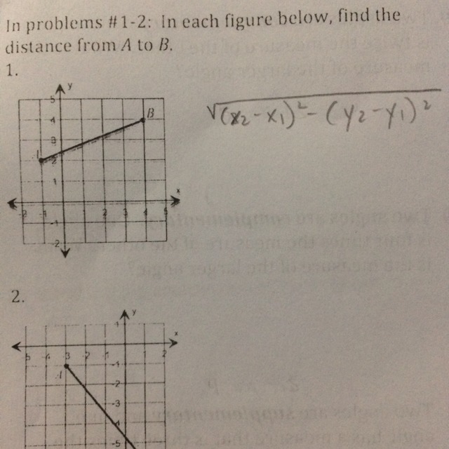 I do not know how to find the distance with this graph what do I do ?-example-1