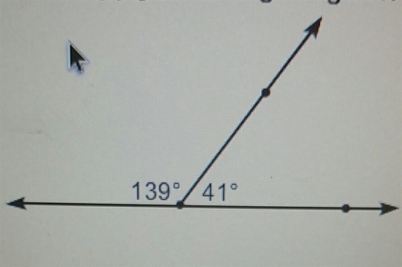 Which description does not apply to the figure given below A. linear pair B. right-example-1