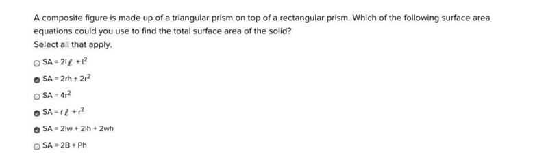 Please helpy geometry. And the ones checked are probably wrong-example-1