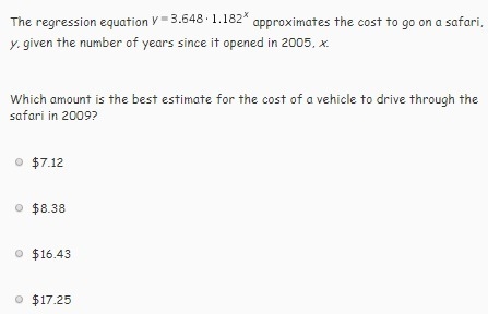 Which amount is the best estimate for the cost of the vehicle to drive through the-example-1