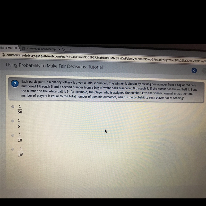 What is the probability each player has a winning?-example-1