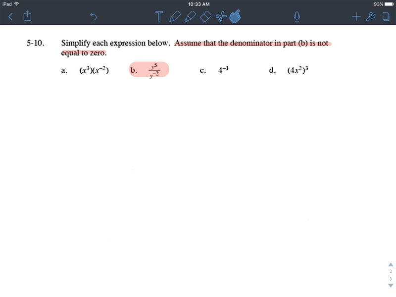 How do you solve the highlighted problem?-example-1