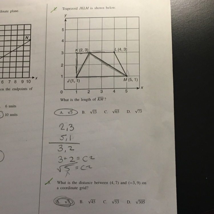 #2 & #3 with answer and explanation please??????-example-1