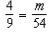 What is the solution of each proportion? A. 24 B. 1/24 C. 6 D. 2/3-example-1