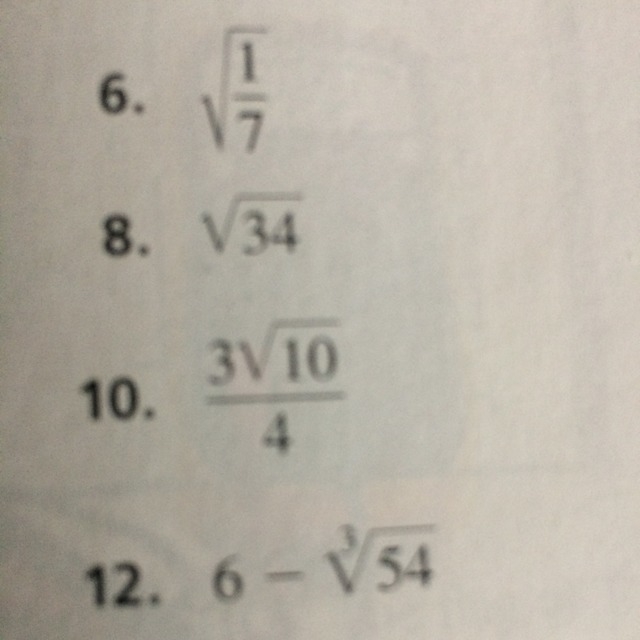 Put into simplest form 10 and 12-example-1