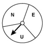 A spinner is divided into eqaul parts. use a tree diagram that will find the probality-example-1