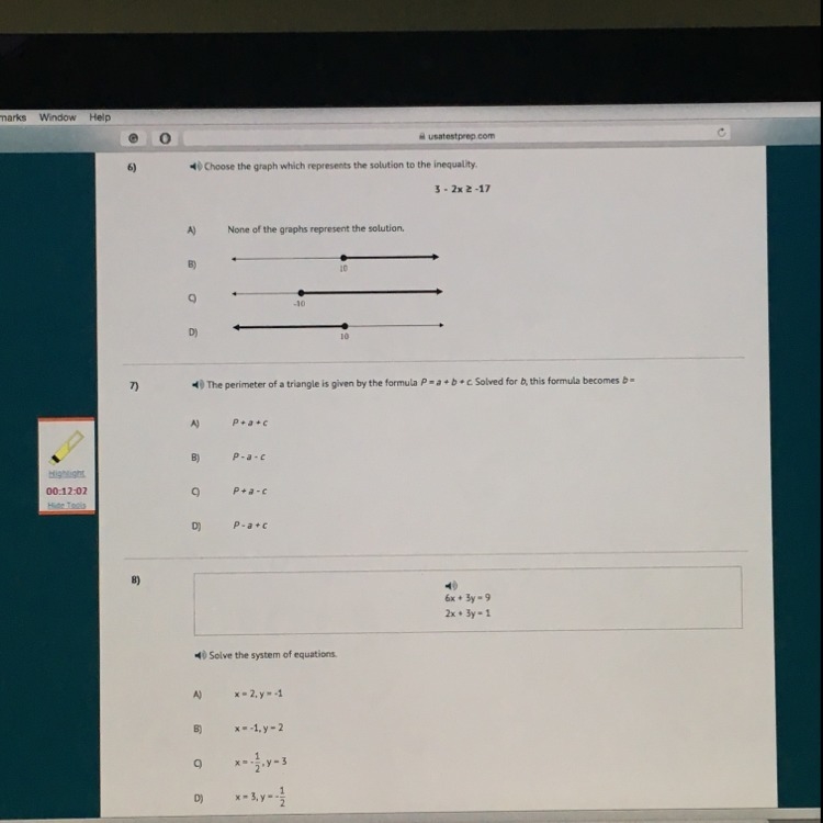 ALGEBRA 1 HELP URGENT!!-example-1