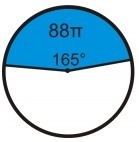 Find the radius of the circle. Leave your answer in simplest radical form.-example-1