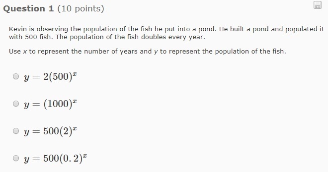 Exponential and Logarithmic Functions HELP PLS-example-1