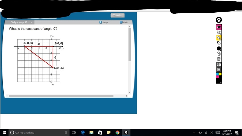 A -5/4 B -8/10 C 3/4 D -5/3-example-1