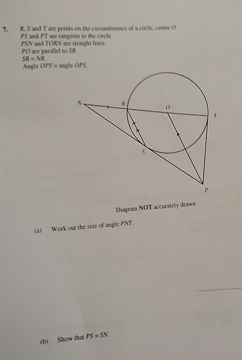 Work out the size of angle PNT-example-1