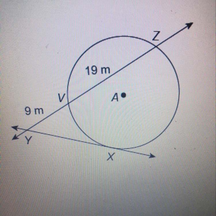 What is the length of YX? Enter your answer as a decimal in the box, round your final-example-1