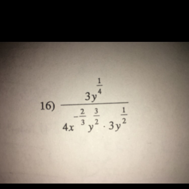 Simplify, with only positive exponents.-example-1