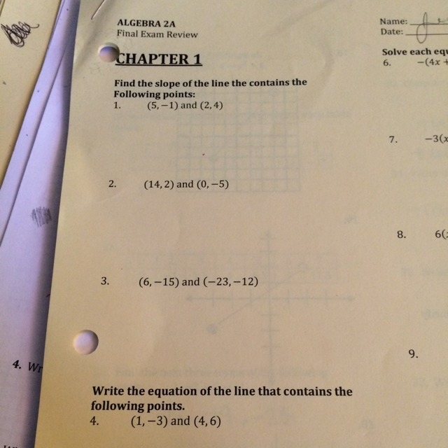 Please help! I don't get how to find the slope-example-1