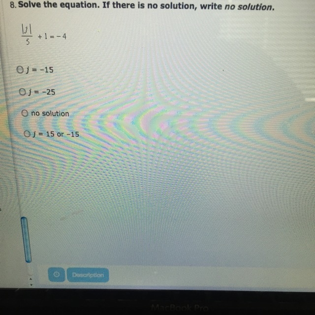 Solve the equation. If there is no solution write no solution-example-1