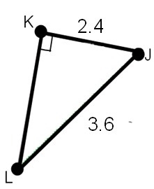 Please help, find the length of line segment KL. Here are the choices: a) 5.4 b) 5.25 c-example-1