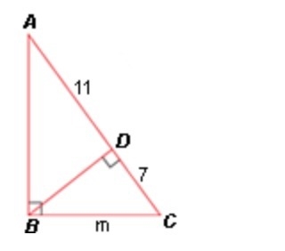 Help please-i don't know how to solve this! What is the value of m in the figure below-example-1