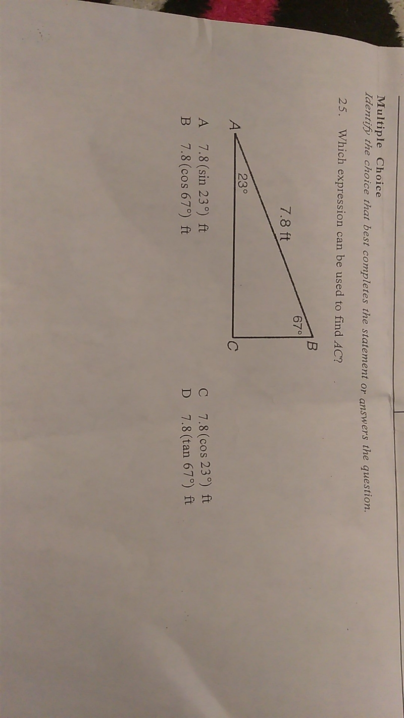 Which expressiin can be used to fund ac?-example-1