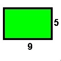 Find the area of the rectangle shown below. 14 square units 45 square units 50 square-example-1