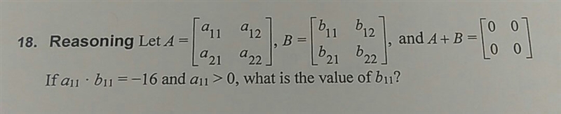 What is the value of b11?-example-1