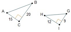 To prove that the triangles are similar by the SSS similarity theorem, it needs to-example-1