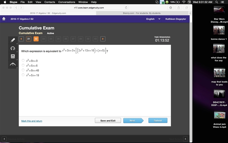 Which expression is equivalent to-example-1