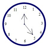 PLEASEE HELP Estimate the measurement of the angle formed by the clock. Assume that-example-1