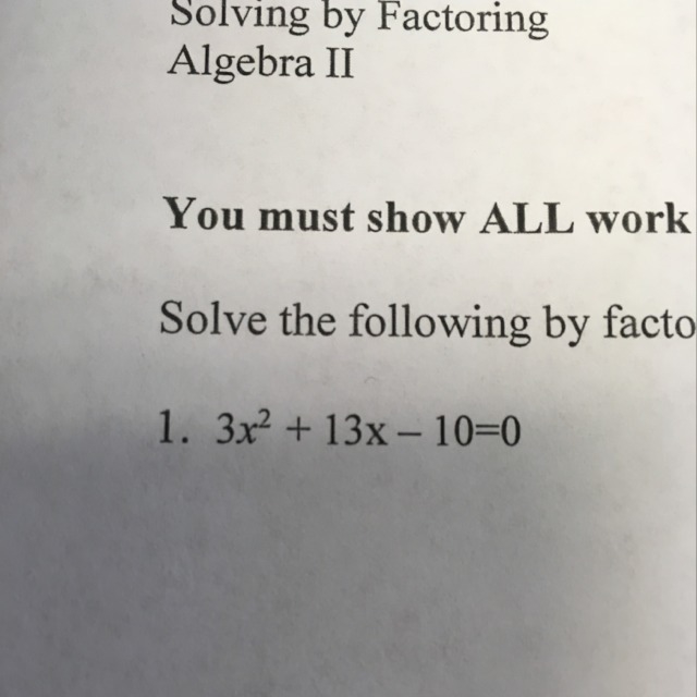 Solve by factoring the polynomials completely-example-1