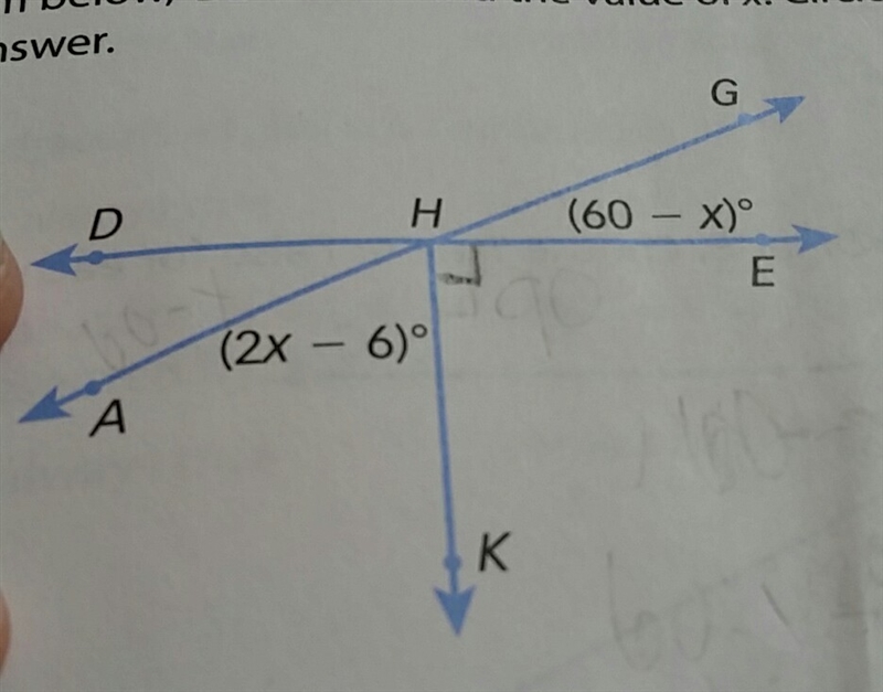 I need to know the value of x-example-1