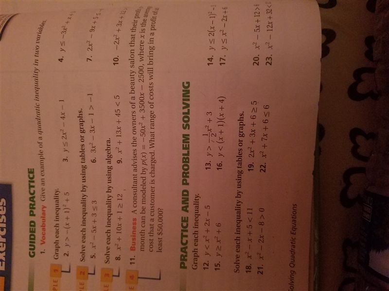 Solve each inequality using algebra (12-17) help me please-example-1