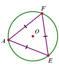 What is the best description for this figure? a. equilateral triangle circumscribed-example-1