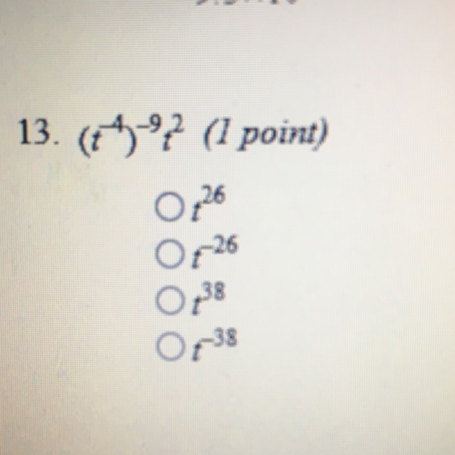 A. T^26 B. T^-26 C. T^38 D. T^-38-example-1