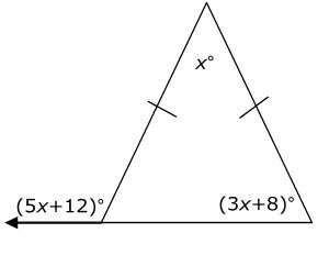 Find the value of x of the picture below HELP PLEASE ! -10 -15 -20 -25-example-1