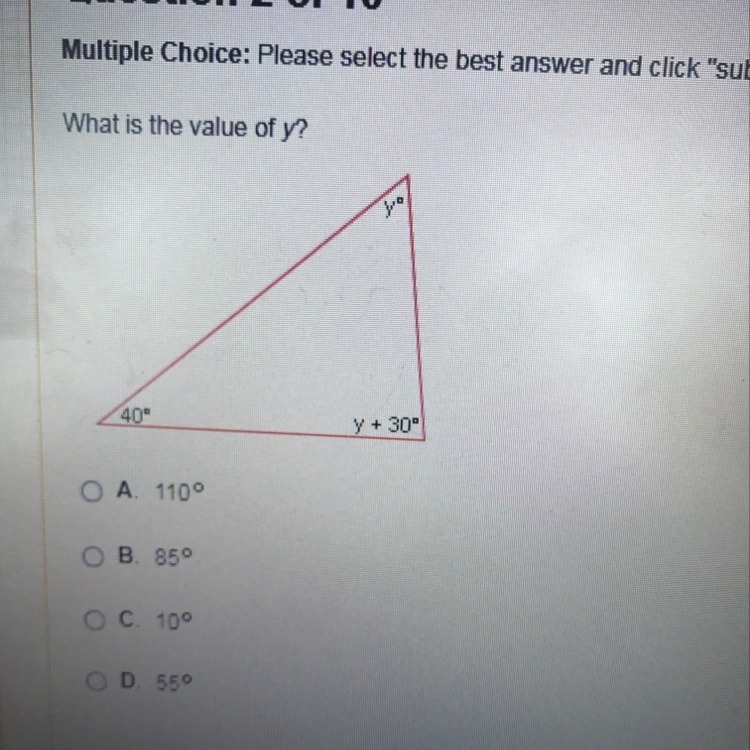 What is the value of y !!????-example-1