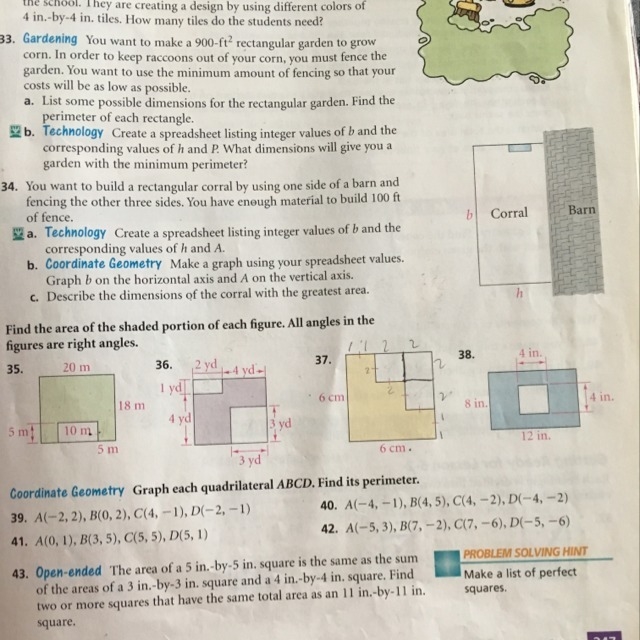 Please help with 35 through 38 !!!!-example-1