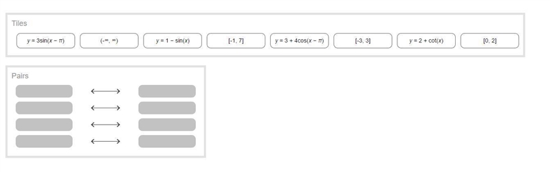 Match the functions with their ranges. Thanks-example-1