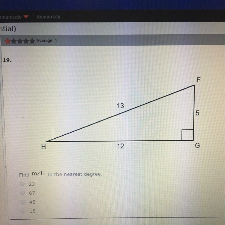 Find H to the nearest degree.-example-1