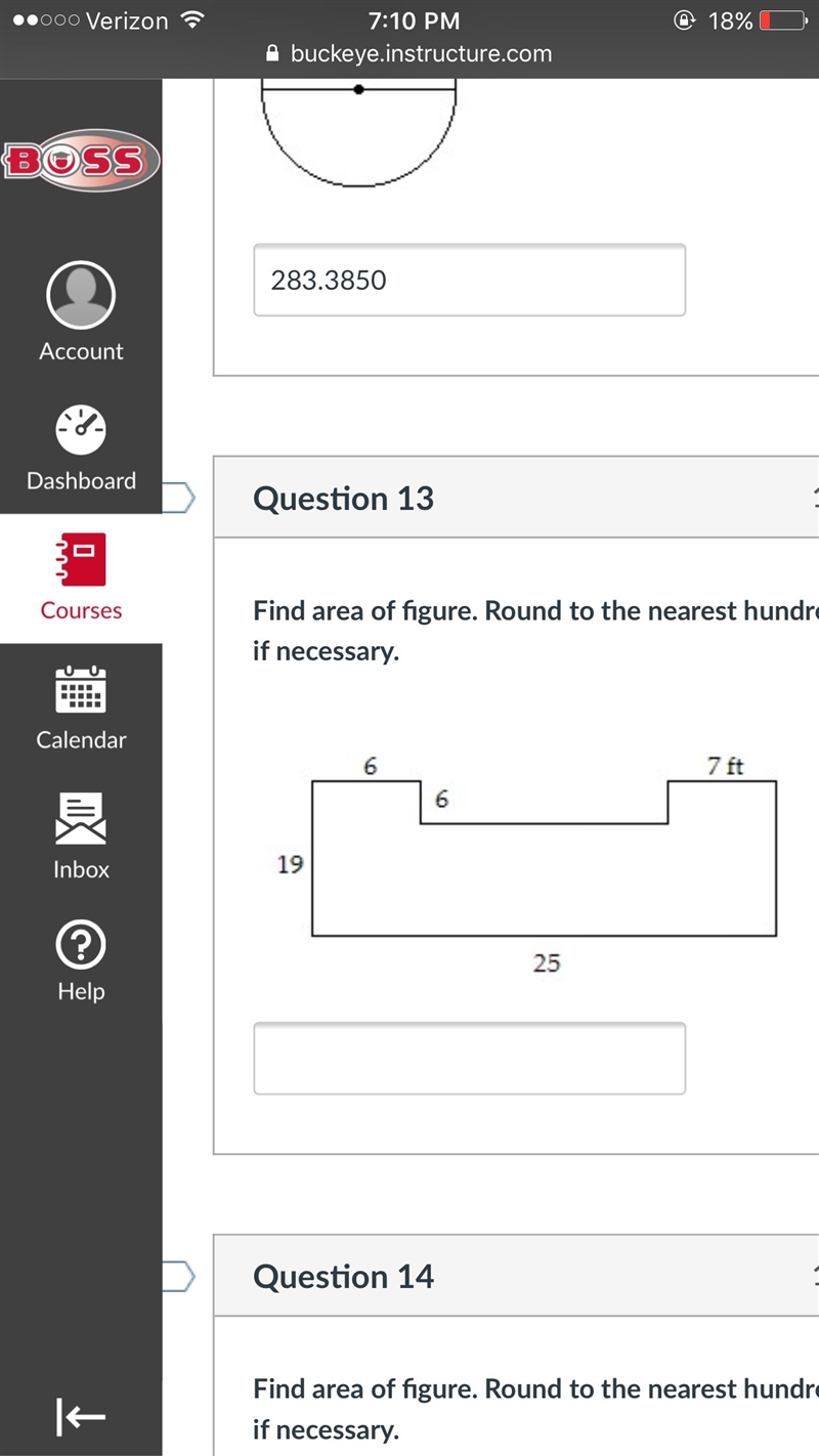 Find the area of the figure. Round to the nearest hundredth if necessary-example-1