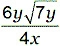 PLEASE HELP ITS MATHHH What is the simplest form of-example-4