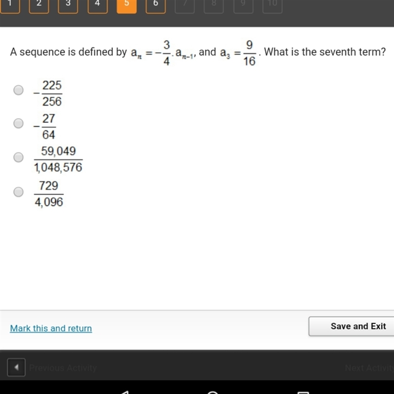 A sequence is defined by-example-1