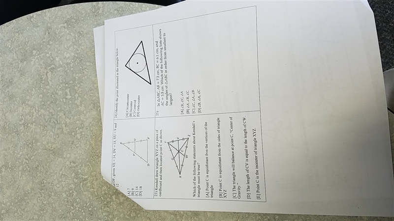 Can someone please help me with these 4 geometry questions-example-1