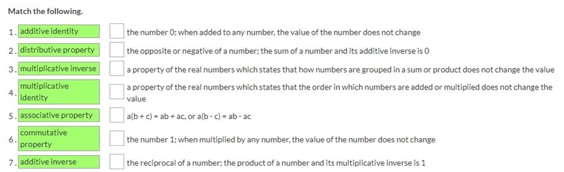 Can someone explain the properties and help me with this work?-example-1