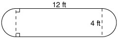 What is the area of the rectangular part of the following composite figure? 48 ft-example-1