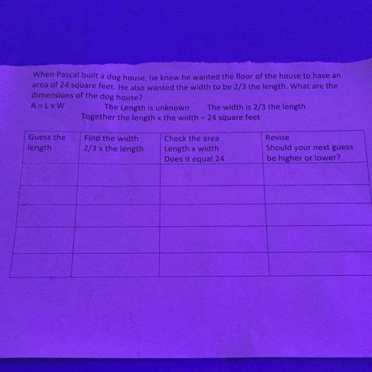 Can someone please help me with this math question.It is,When Pascal built a dog house-example-1