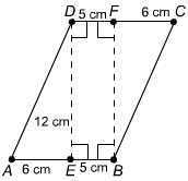 What is the area of this parallelogram...ANSWER ONLY....no equations...-example-1