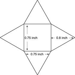 What is the surface area of the figure? 0.5625 square inch 0.7625 square inch 1.5625 square-example-1