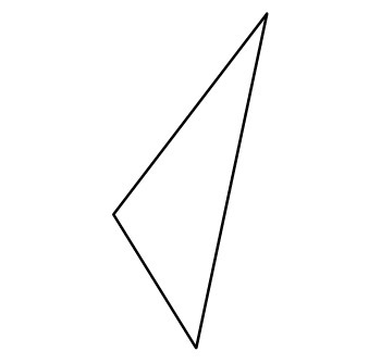 Which terms accurately classify this triangle? Choose exactly two answers that are-example-1